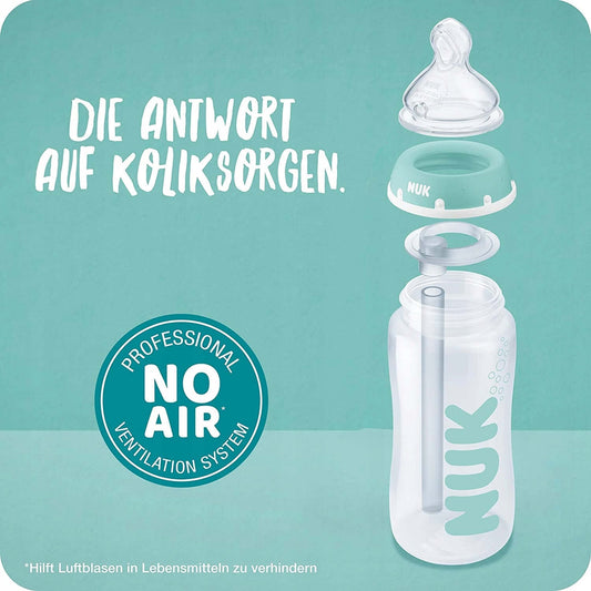 NUK ANTI-COLIC Professional biberones 3x300 ml 0-6 meses