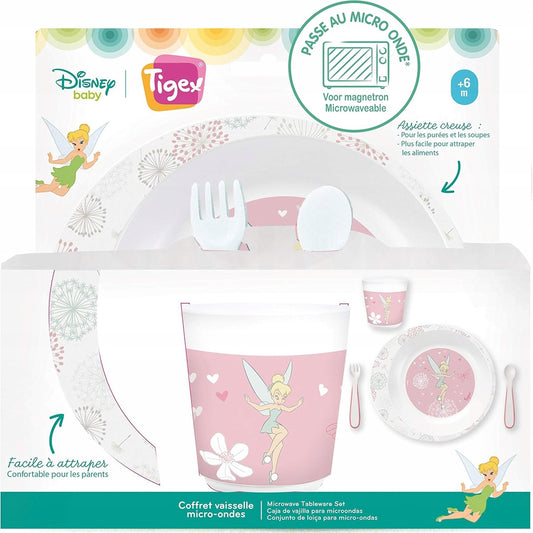DISNEY BABY Tigex set veselă Tinkerbell 4 piese.