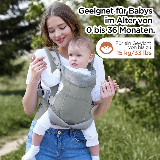GAGAKU 4-in-1 baby carrier 4-36m max. 15kg