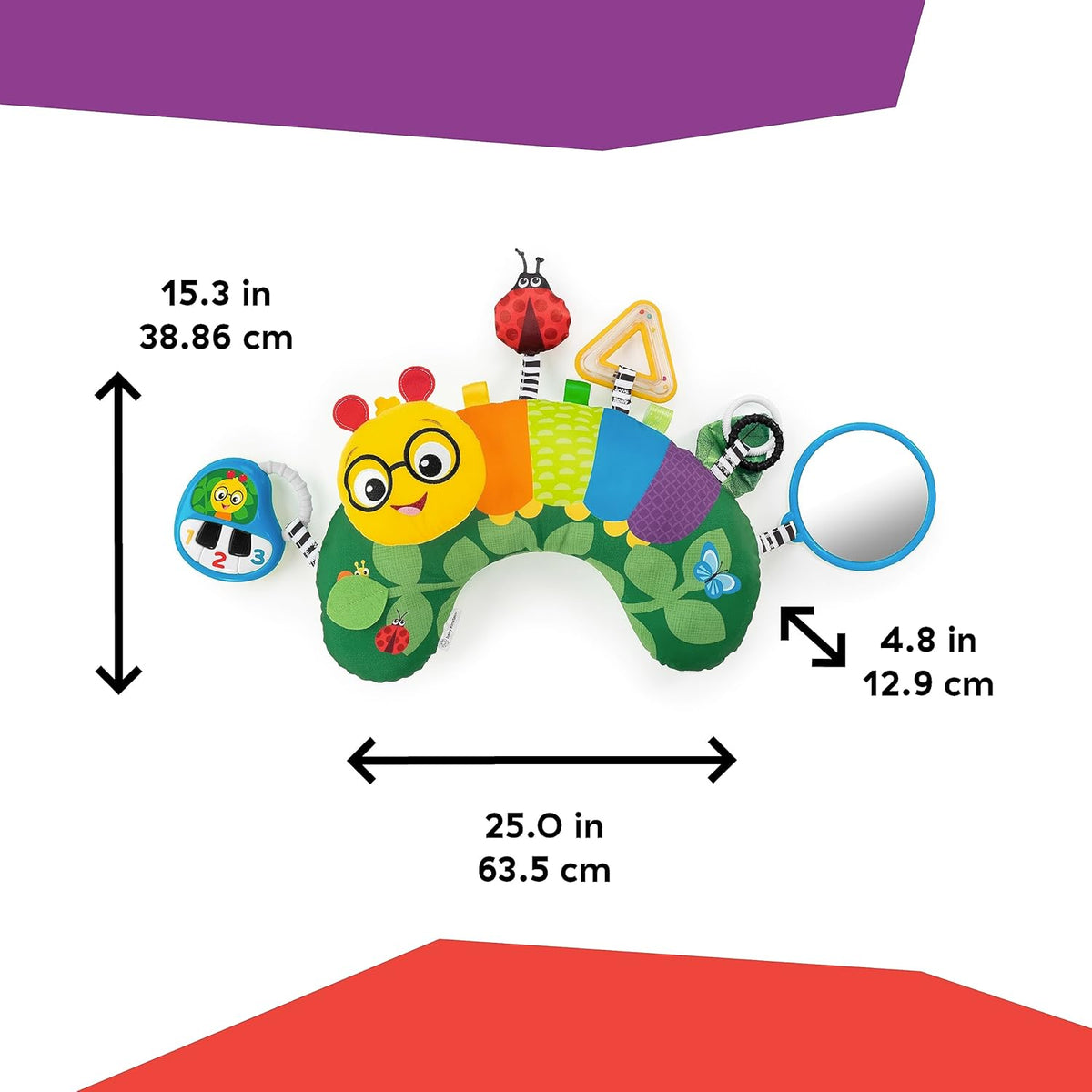 BABY EINSTEIN tummy time pillow