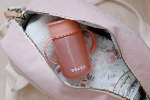 Béaba 360°-træningskop pink 340 ml 12m+