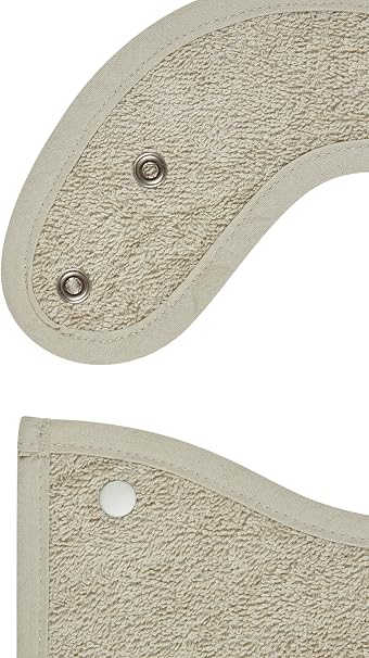 Sterntaler Leo cotton bib with snap closure
