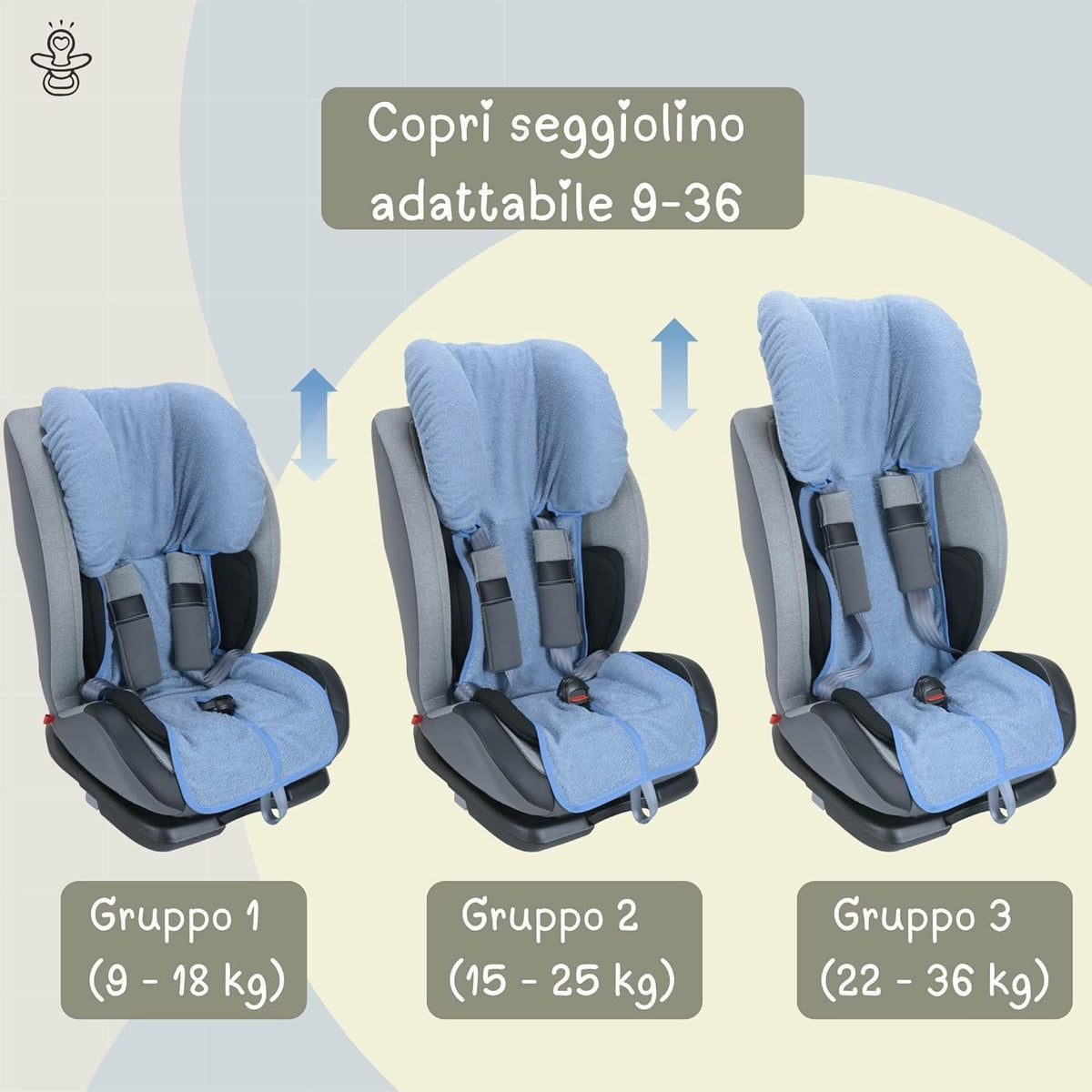 BABY IDEA universal car seat cover
