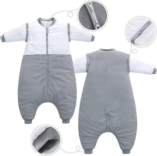 MIRACLE BABY śpiworek do spania zimowy 2,5TOG 90 odpinane rękawy