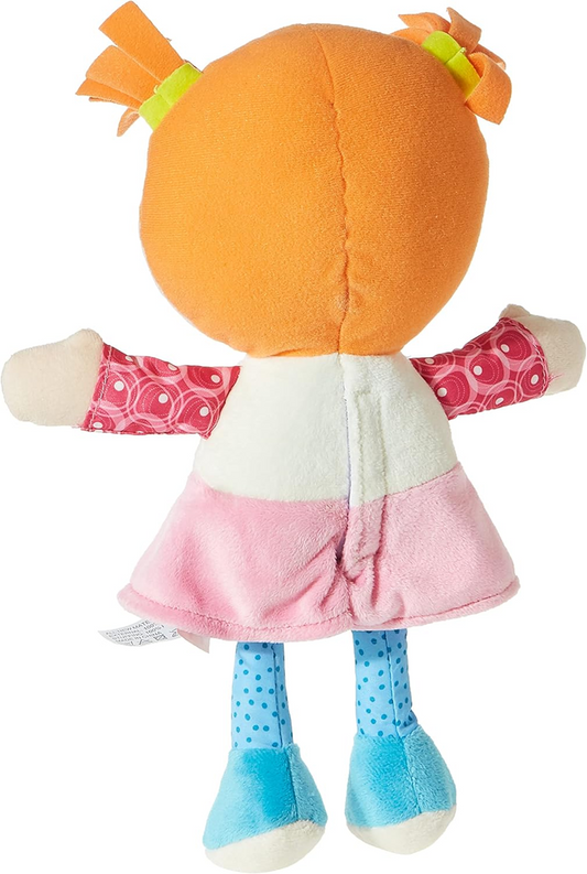 CHICCO Emily plüss baba csörgővel a szívében, 26 cm
