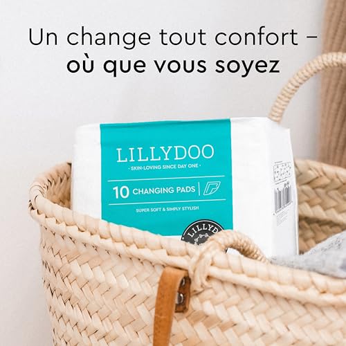 Lillydoo changing mats 60x60 cm x10 hypoallergenic