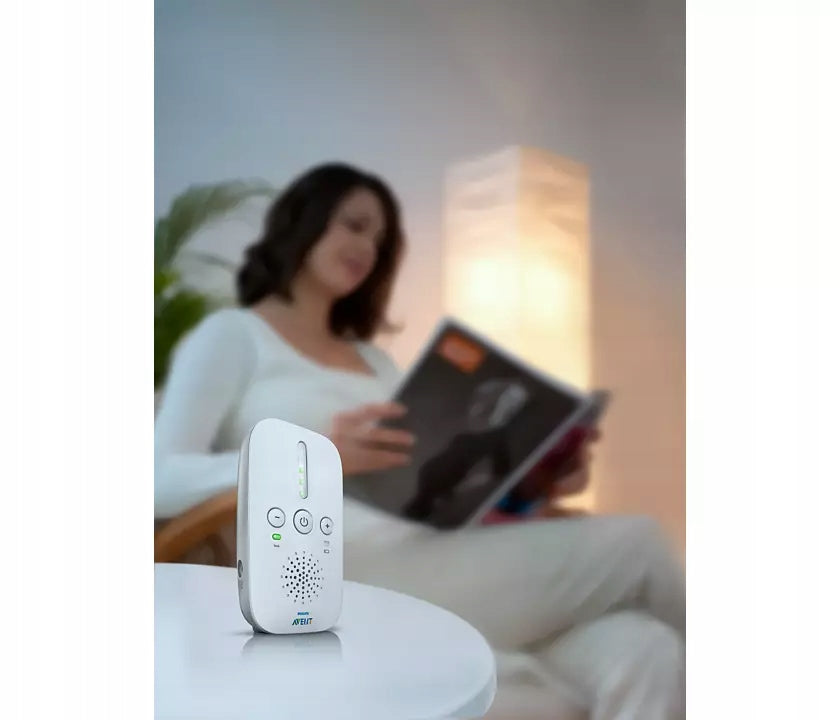 PHILIPS AVENT SCD503/26electronic nannycolour white and bluedimensions 6 x 11 x 3.5 cmmains power supply for