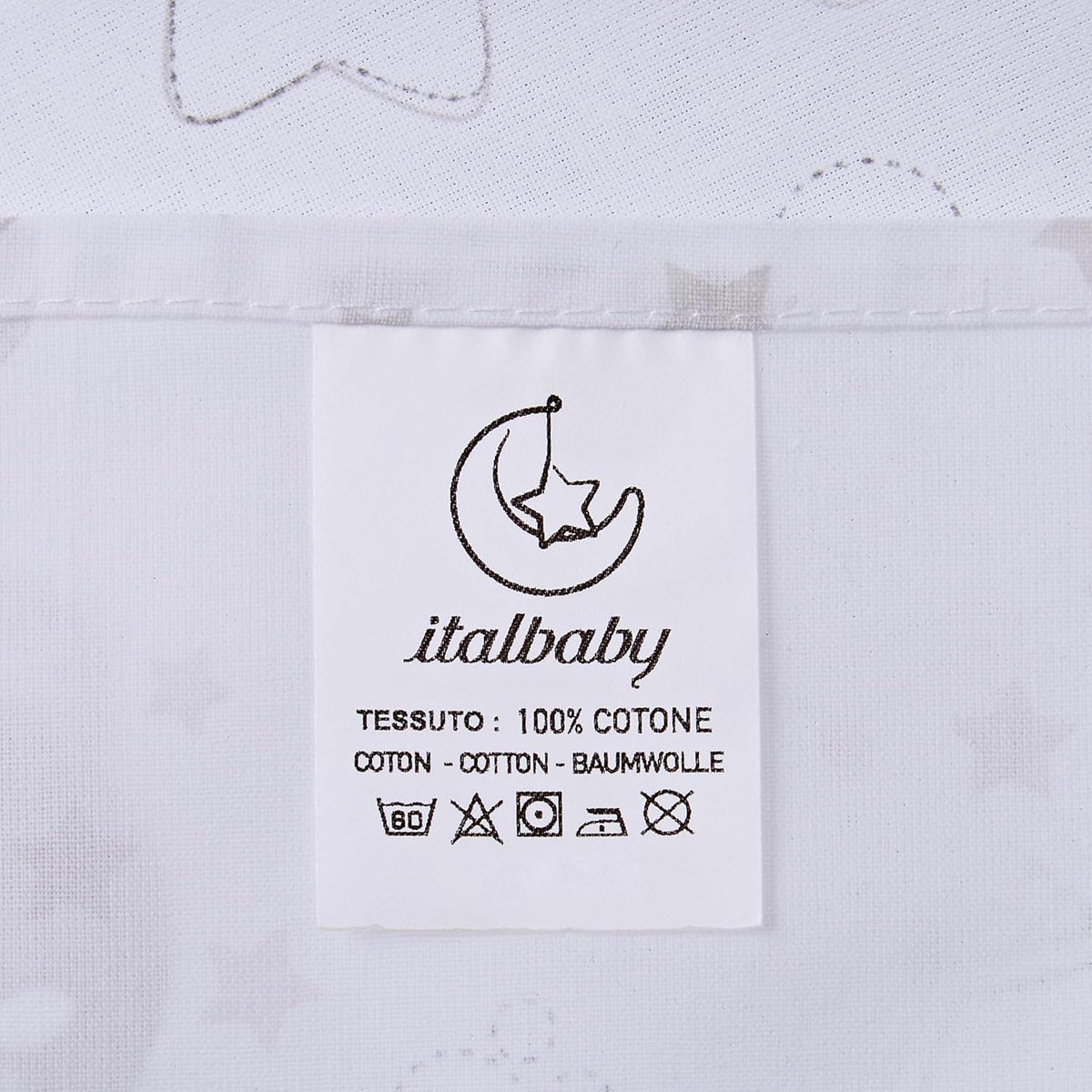 ITALBABY 3-delt sengesæt til barnevogn 80x110 /25x35 /35x75