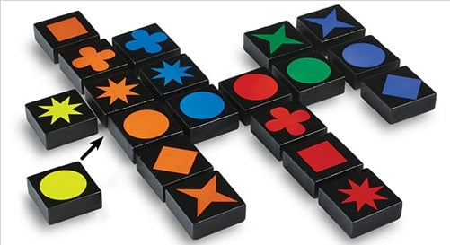 999 GAMES Qwirkle gra 108 drewnianych płytek + etui