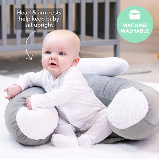 NUBY SIT-ME-UP asiento para bebés ajustable y plegable