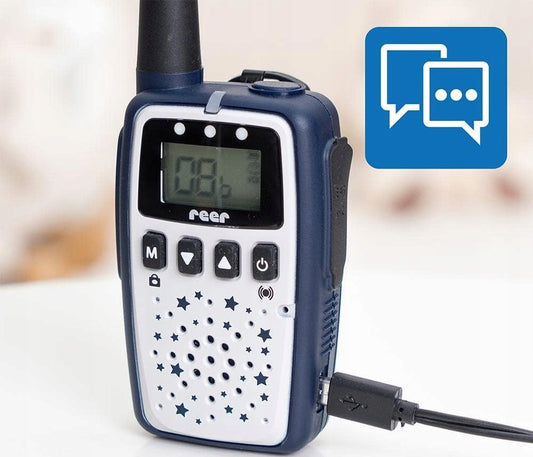 REER Care&Talk 2w1 niania elektroniczna i walkie-talkie 5 km