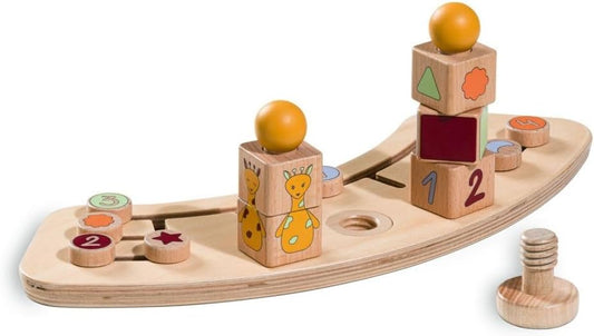 HAUCK Alpha Play Sorting Set tray with toy for high chair