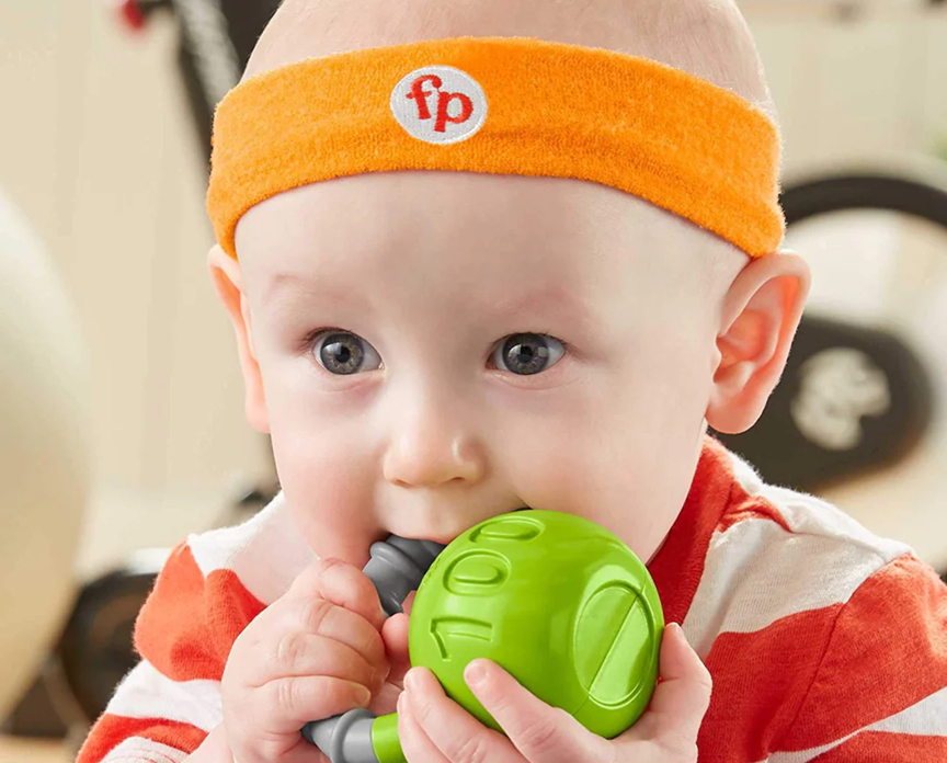 FISHER-PRICE Baby Biceps súlyzókészlet, shaker, karkötő