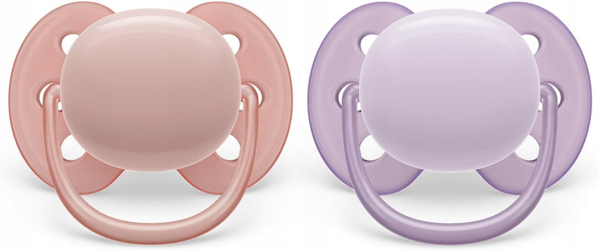 PHILIPS AVENT Ultra Soft smoczki x 2 0-6msc