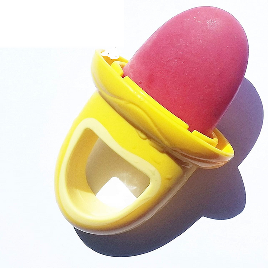 NUBY forma do lodów w kształcie smoczka 2 sztuki + taca do zamrażania