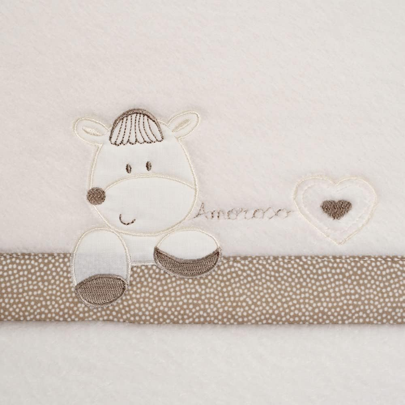 INTERBABY set of fleece bedding covers