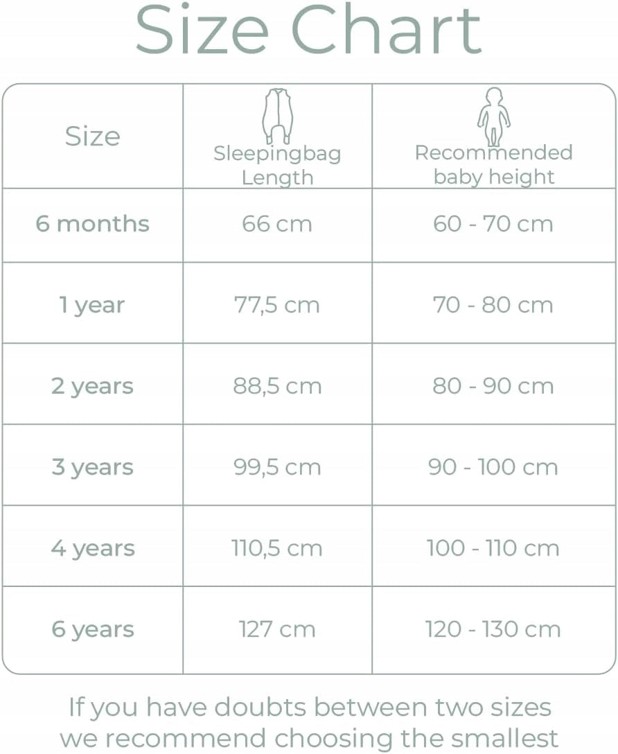 MOLIS&CO saco de dormir 1TOG 18-36 meses para bebés