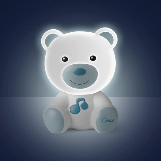 CHICCO DreamLight przenośna lampka nocna LED z melodiami 11 x 14 cm