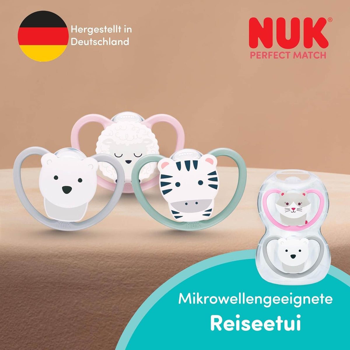 NUK Perfect Match Air suzetă de calmare 0-6m x2 DISNEY