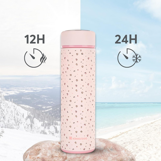 KIKKA BOO Savanna termos ze stali nierdzewnej 500 ml + sitko na herbatę