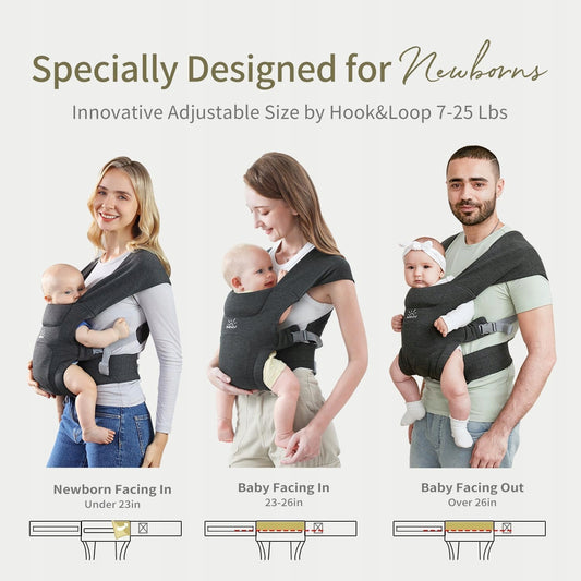 MOMTORY nosidełko ergonomiczne 3 - 12kg