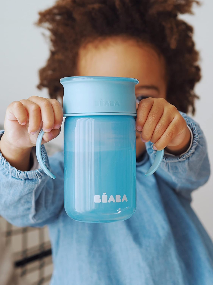 BEABA Tanulópohár 360° cseppmentes pohár 340 ml 12 hónap+