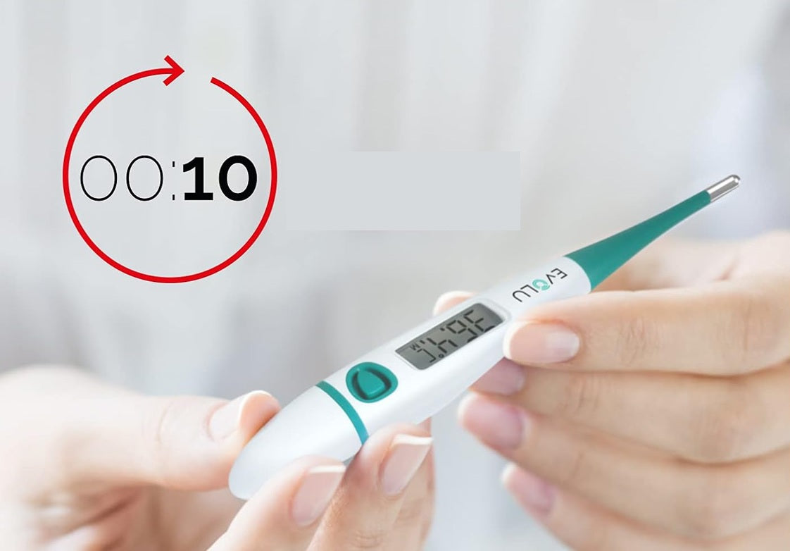 EVOLU DMT-4318 digital thermometer + case