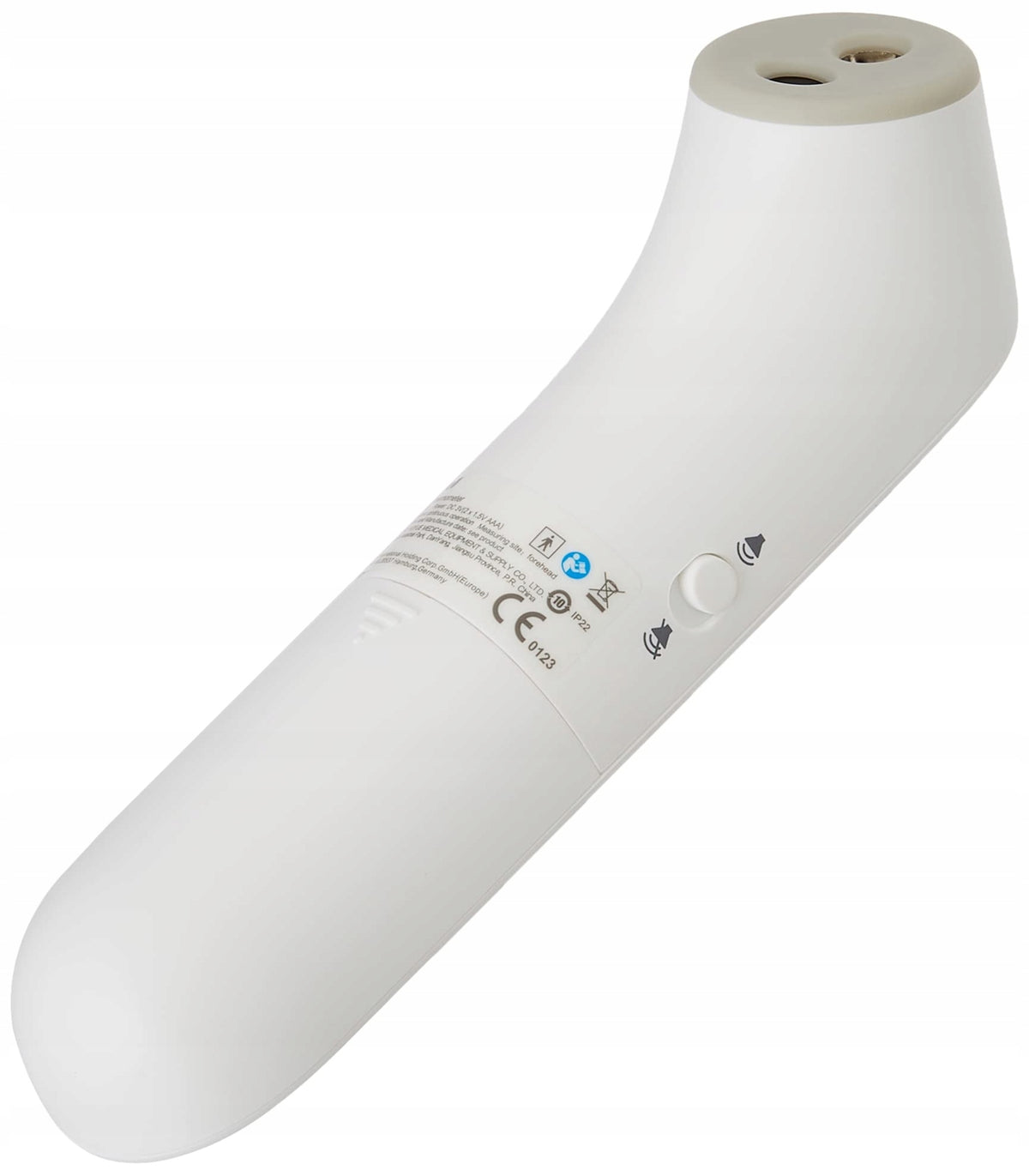 CHICCO YT-1 berøringsfrit pandetermometer med LCD-skærm + etui