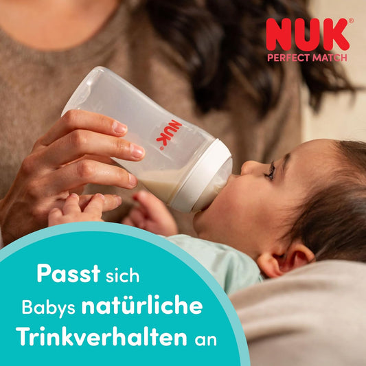 Biberón anticólicos NUK Perfect Match de 150 ml 0+