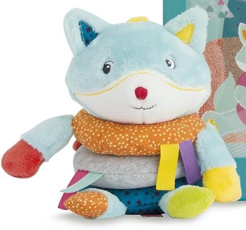 DOUDOU et COMPAGNIE peluche câline RENARD 17 cm