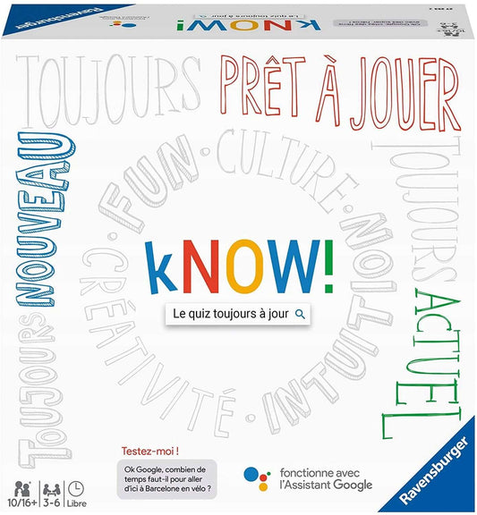 KNOW! társasjáték J.FRANCIA
