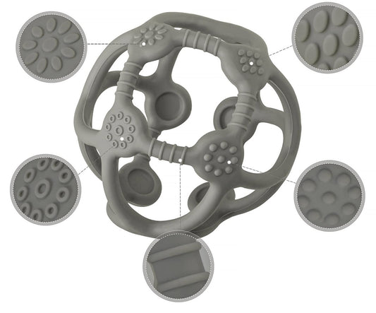 MCGMITT Teether Ball szilikon rágóka 10 cm