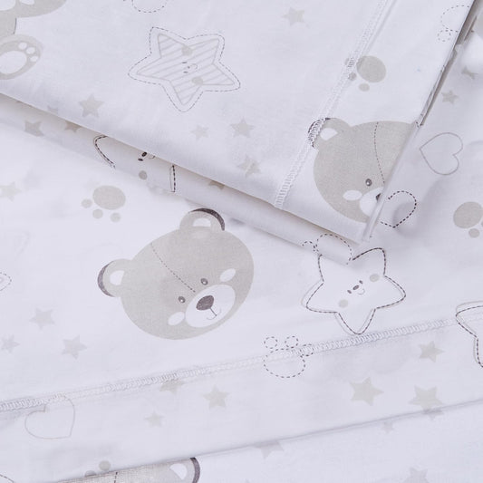 ITALBABY komplet pościeli 3-częściowy 115X175 / 40X60 / 60X130