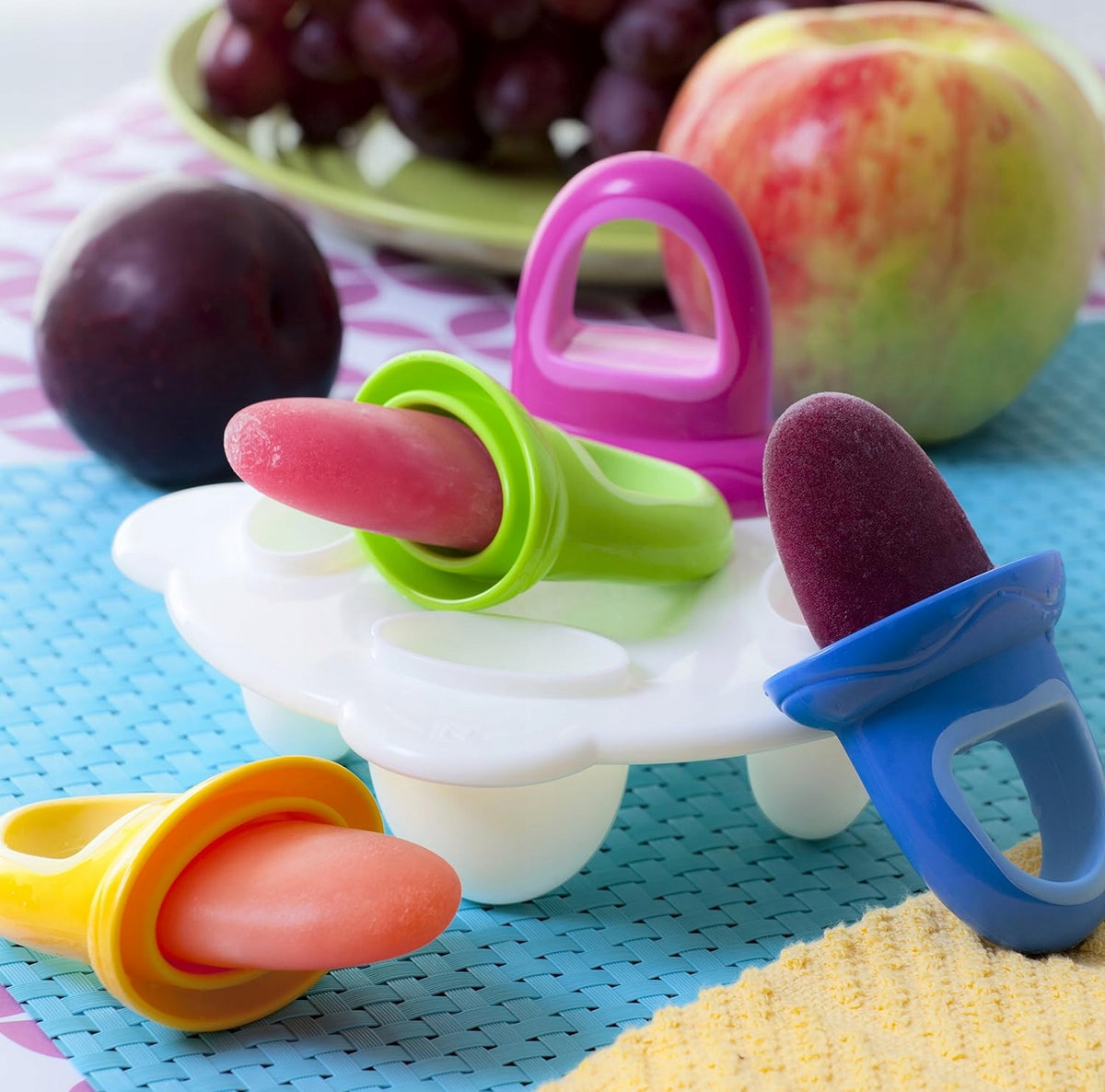 NUBY ijsvormpjes x3 in de vorm van een tepel 6m+