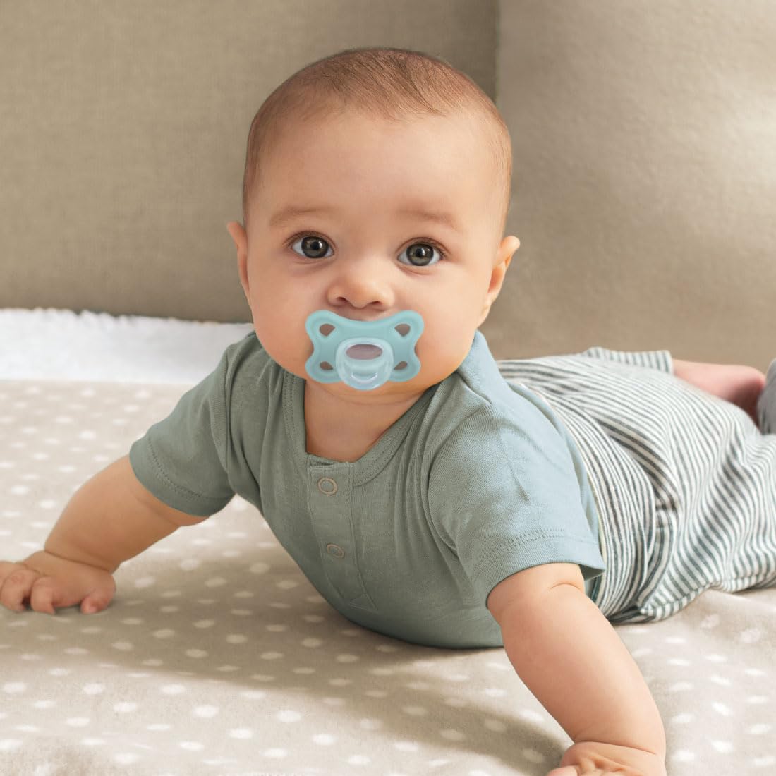 MAM Comfort smoczek uspokajający silikonowy 0-3m x2, miękki i lekki smoczek dla niemowląt