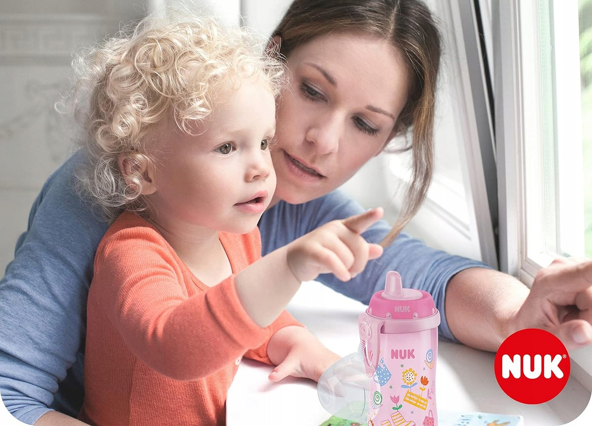 NUK Kiddy Cup BUTELKA z klipsem 300 ml