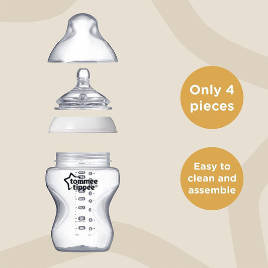 TOMMEE TIPPEE Σετ με 6 μπουκάλια 260ml ΑΝΤΙ-ΚΟΛΙΚ