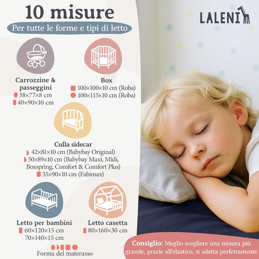 LALENI fitted sheet for playpens