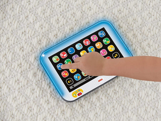 FISHER-PRICE tablet interaktywny piosenki, muzyka, dźwięki J.ANGIELSKI