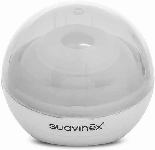 SUAVINEX Duccio STERYLIZATOR smoczków UV 9 cm, biały sterylizator UV do smoczków