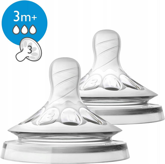PHILIPS AVENT Natural suzete 3m+ x2