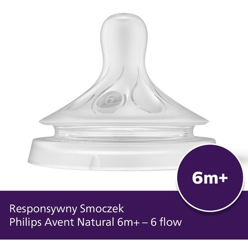Philips Avent Natural Response flaskesut flow 6