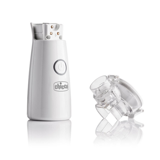 CHICCO EasyBreath Air Mesh kieszonkowy nebulizator 12,5 cm + etui