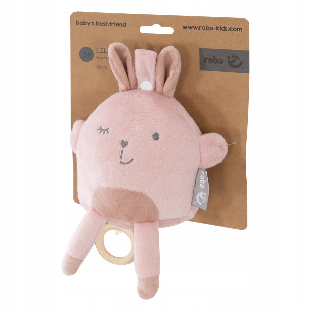 ROBA Lil Cutie zenélő plüss függő "La Le Lu" NYUSZI LILY 23 cm