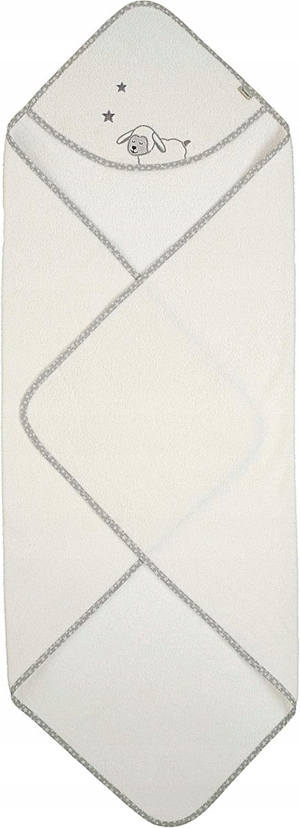 STERNTALER Stanley Owca RĘCZNIK Z KAPTUREM 80X80cm "O