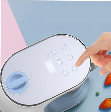 ECCOMUM robot de cocina 5 en 1 vaporera batidora esterilizador + espátula