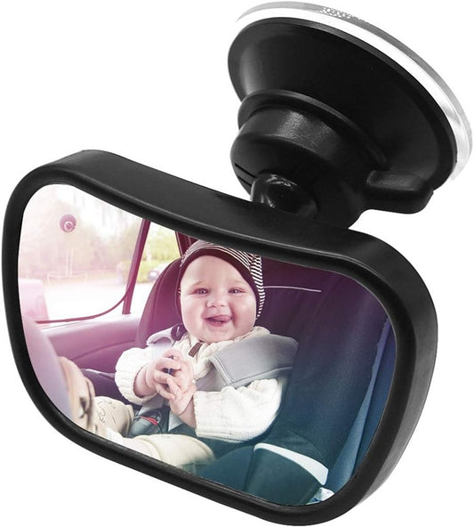 BABY VIEW MIRROR 2w1 lusterko samochodowe do obserwacji dziecka 5,5 x 8,8 cm