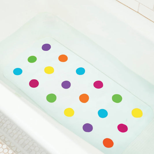 Munchkin Dots – mata z kolorowymi kropkami w wannie