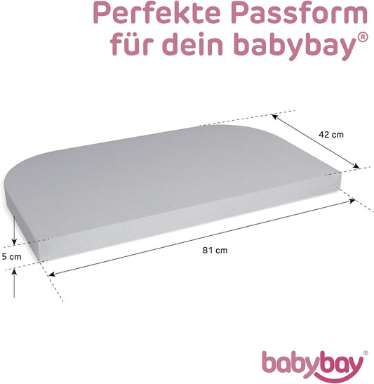 BABYBAY prześcieradło z gumką do Original 81x42 cm