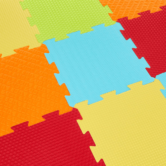 LUDI összecsukható puzzle SENSORY SZŐNYEG 90 x 90